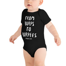 Load image into Gallery viewer, Burps to Burpees Onesie