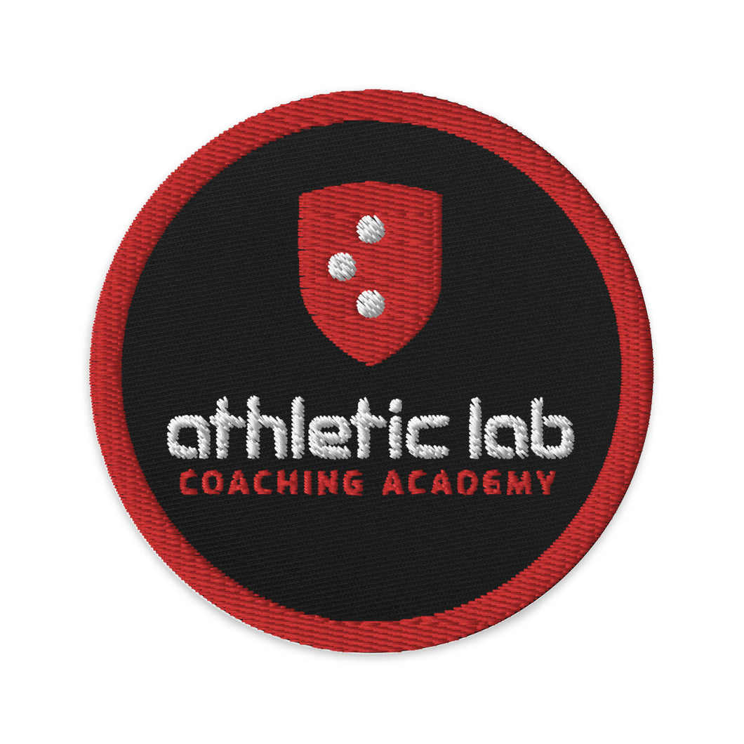 Athletic Lab Coaching Academy Embroidered Patch